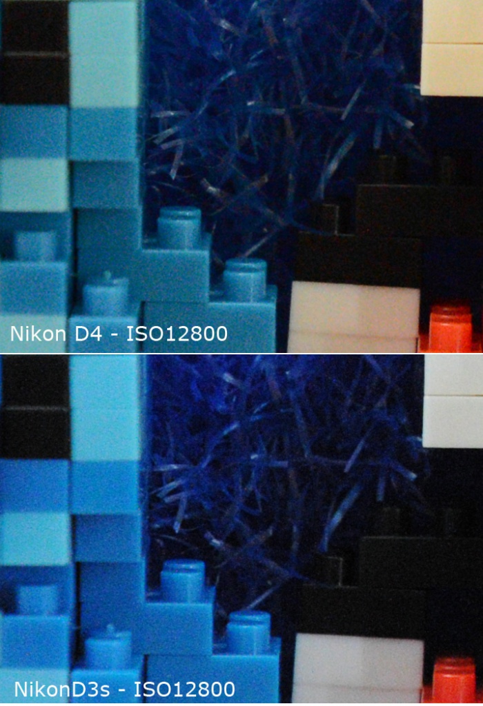 Nikon D4  - шумы на ISO12800