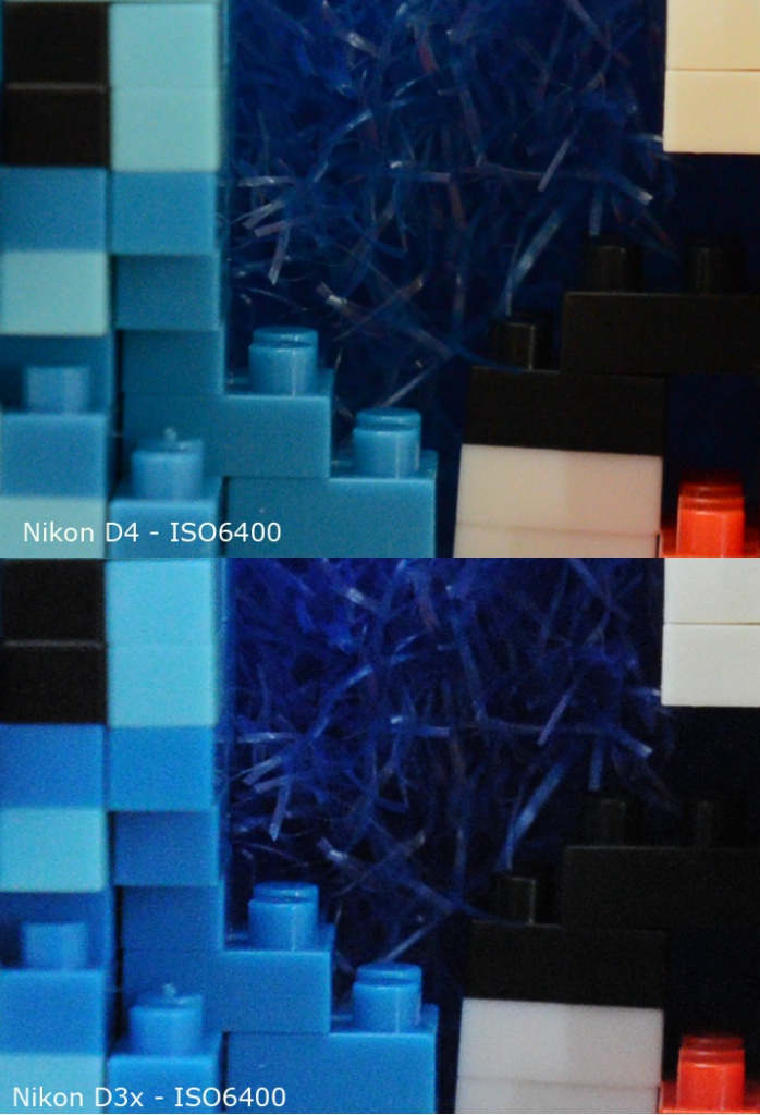 Шумы Nikon D4 на ISO 6400