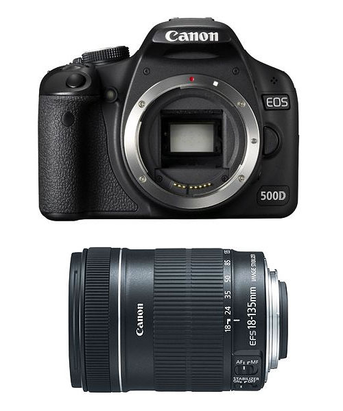 Canon 500D kit 18-135 