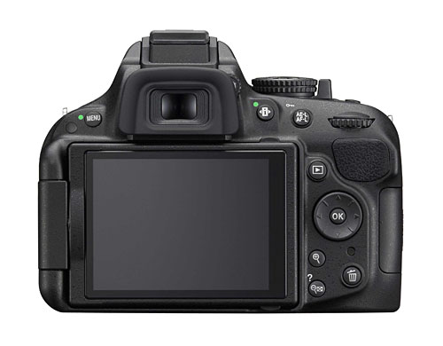 Управление и настройки на задней панели Nikon D5200
