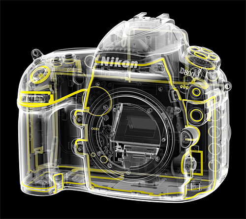 корпус Nikon D800 