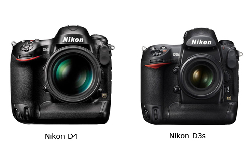 Nikon D4 vs Nikon D3s