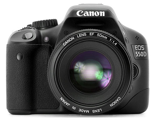 Зеркальный цифровой фотоаппарат canon 550d