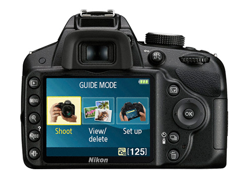 Дисплей Nikon D3200